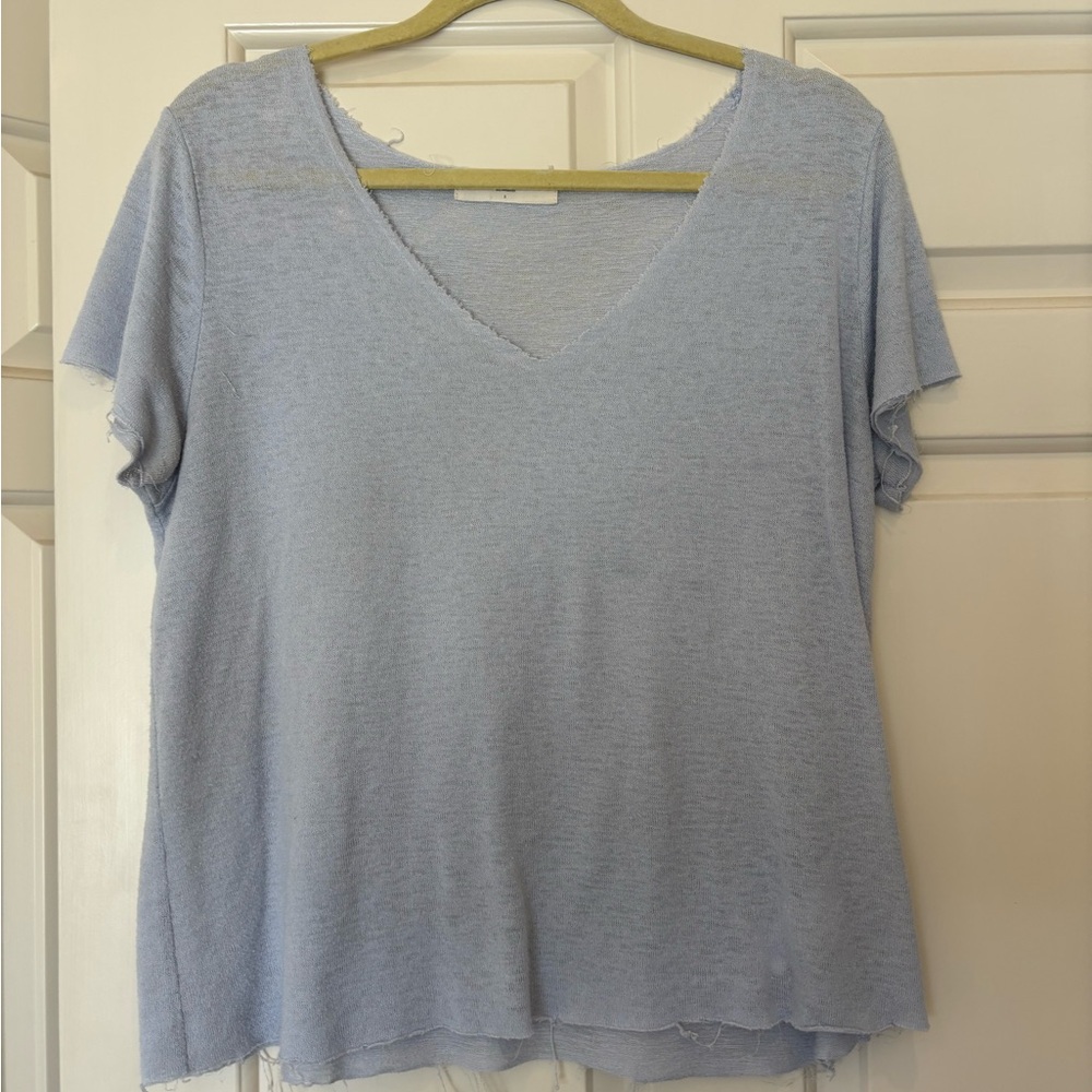 Project Social T Soft Blue Short Sleeve Tee
